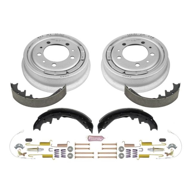PowerStop Power Stop 82-83 Jeep CJ5 Rear Autospecialty Drum Kit - Brakes Rotors & Pads