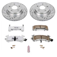 PowerStop Power Stop 88-95 Chevrolet Corvette Front Z26 Street Warrior Brake Kit - Brakes Rotors & Pads