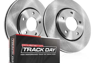 PowerStop Power Stop 88-96 Chevrolet Corvette Rear Track Day Brake Kit - Brakes Rotors & Pads
