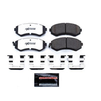 PowerStop Power Stop 89-96 Nissan 240SX Front Z26 Extreme Street Brake Pads w/Hardware - Brakes Rotors &
