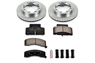 PowerStop Power Stop 90-00 Chevrolet K3500 Front Autospecialty Brake Kit - Brakes Rotors & Pads
