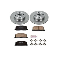 PowerStop Power Stop 90-92 Geo Prizm Front Autospecialty Brake Kit - Brakes Rotors & Pads