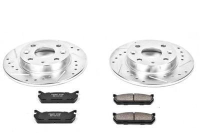 PowerStop Power Stop 90-93 Mazda Miata Rear Z23 Evolution Sport Brake Kit - Brakes Rotors & Pads