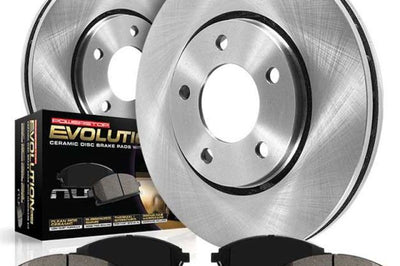 PowerStop Power Stop 91-95 Toyota 4Runner Front Autospecialty Brake Kit - Brakes Rotors & Pads