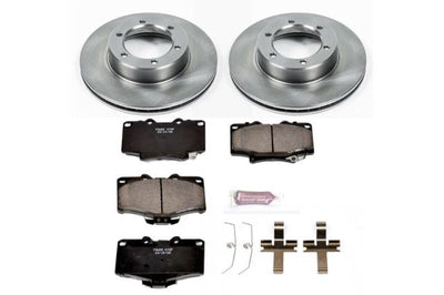 PowerStop Power Stop 91-95 Toyota 4Runner Front Autospecialty Brake Kit - Brakes Rotors & Pads