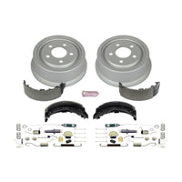PowerStop Power Stop 92-01 Jeep Cherokee Rear Autospecialty Drum Kit - Brakes Rotors & Pads