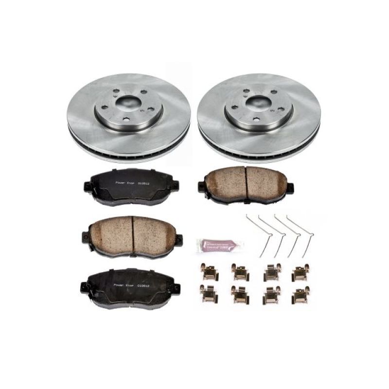 PowerStop Power Stop 93-05 Lexus GS300 Front Autospecialty Brake Kit - Brakes Rotors & Pads