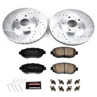PowerStop Power Stop 93-05 Lexus GS300 Front Z23 Evolution Sport Brake Kit - Brakes Rotors & Pads