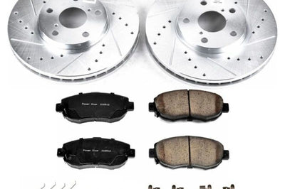 PowerStop Power Stop 93-05 Lexus GS300 Front Z23 Evolution Sport Brake Kit - Brakes Rotors & Pads