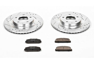 PowerStop Power Stop 93-95 Mazda RX-7 Rear Z23 Evolution Sport Brake Kit - Brakes Rotors & Pads