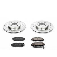 PowerStop Power Stop 94-01 Acura Integra Front Z23 Evolution Sport Brake Kit - Brakes Rotors & Pads