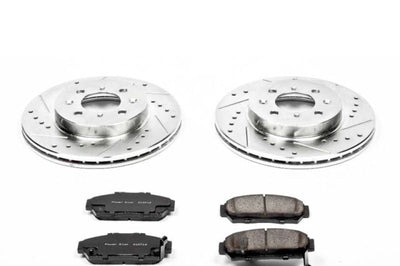 PowerStop Power Stop 94-01 Acura Integra Front Z23 Evolution Sport Brake Kit - Brakes Rotors & Pads