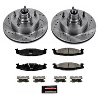 PowerStop Power Stop 94-01 Ford E-150 Front Z23 Evolution Sport Brake Kit - Brakes Rotors & Pads