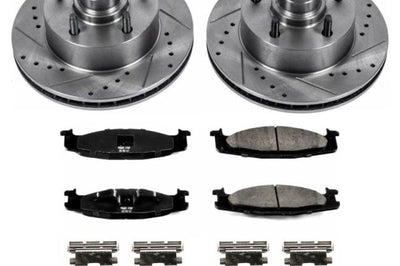 PowerStop Power Stop 94-01 Ford E-150 Front Z23 Evolution Sport Brake Kit - Brakes Rotors & Pads