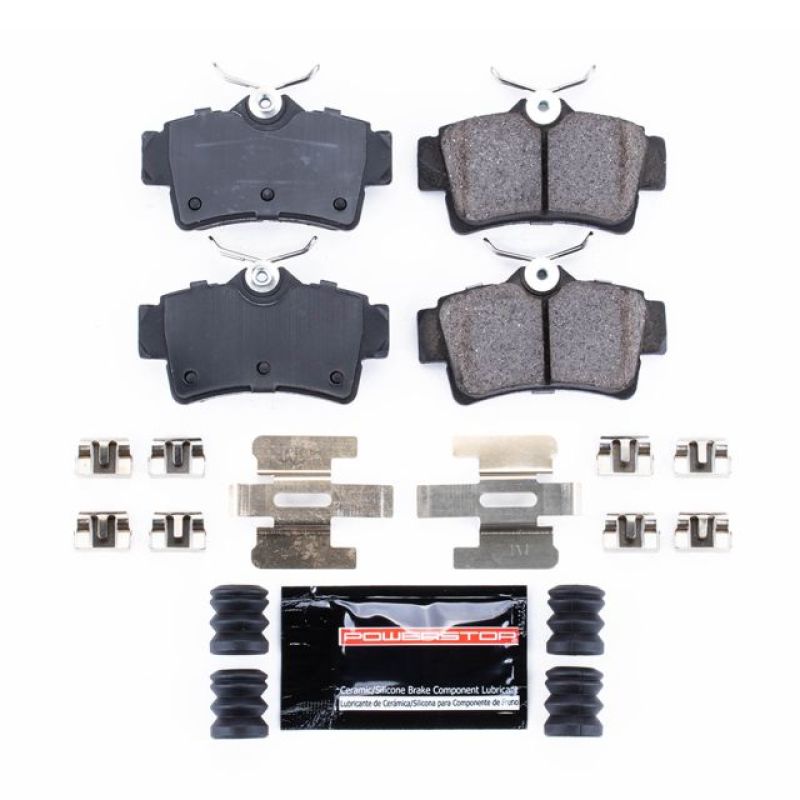 PowerStop Power Stop 94-04 Ford Mustang Rear Z23 Evolution Sport Brake Pads w/Hardware - Brakes Rotors &