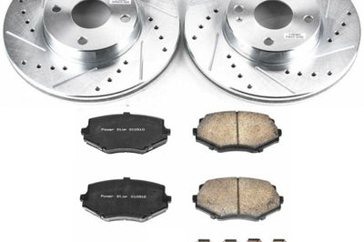 PowerStop Power Stop 94-97 Mazda Miata Front Z23 Evolution Sport Brake Kit - Brakes Rotors & Pads