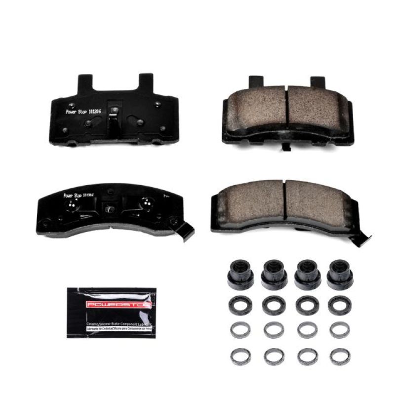 PowerStop Power Stop 94-99 Chevrolet C1500 Suburban Front Z23 Evolution Sport Brake Pads w/Hardware - Brakes Rotors &
