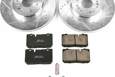 PowerStop Power Stop 95-00 Lexus LS400 Front Z23 Evolution Sport Brake Kit - Brakes Rotors & Pads