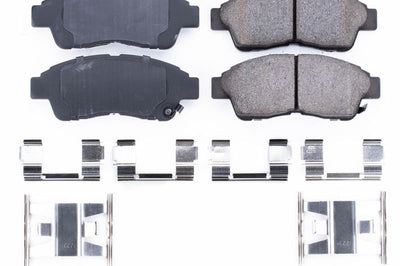 PowerStop Power Stop 95-01 Ford Explorer Front Z17 Evolution Ceramic Brake Pads w/Hardware - Brakes Rotors &