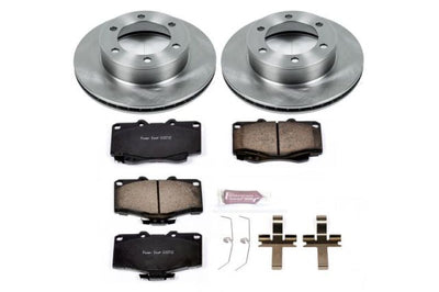 PowerStop Power Stop 95-02 Toyota 4Runner Front Autospecialty Brake Kit - Brakes Rotors & Pads
