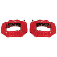 PowerStop Power Stop 95-03 Toyota Tacoma Front Red Calipers w/o Brackets - Pair - Brakes Rotors & Pads