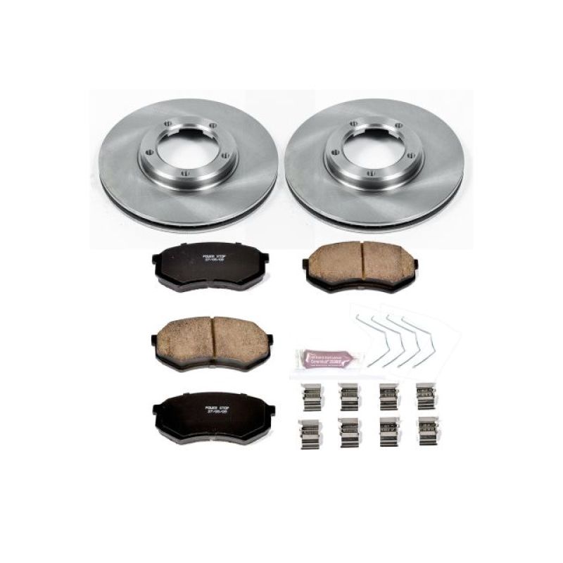 PowerStop Power Stop 95-04 Toyota Tacoma Front Autospecialty Brake Kit - Brakes Rotors & Pads