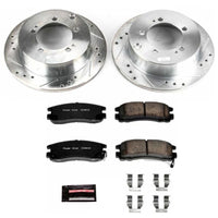 PowerStop Power Stop 95-05 Chrysler Sebring Rear Z23 Evolution Sport Brake Kit - Brakes Rotors & Pads