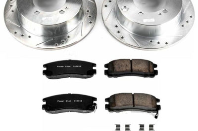 PowerStop Power Stop 95-05 Chrysler Sebring Rear Z23 Evolution Sport Brake Kit - Brakes Rotors & Pads