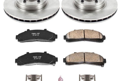 PowerStop Power Stop 95-97 Ford Ranger Front Autospecialty Brake Kit - Brakes Rotors & Pads