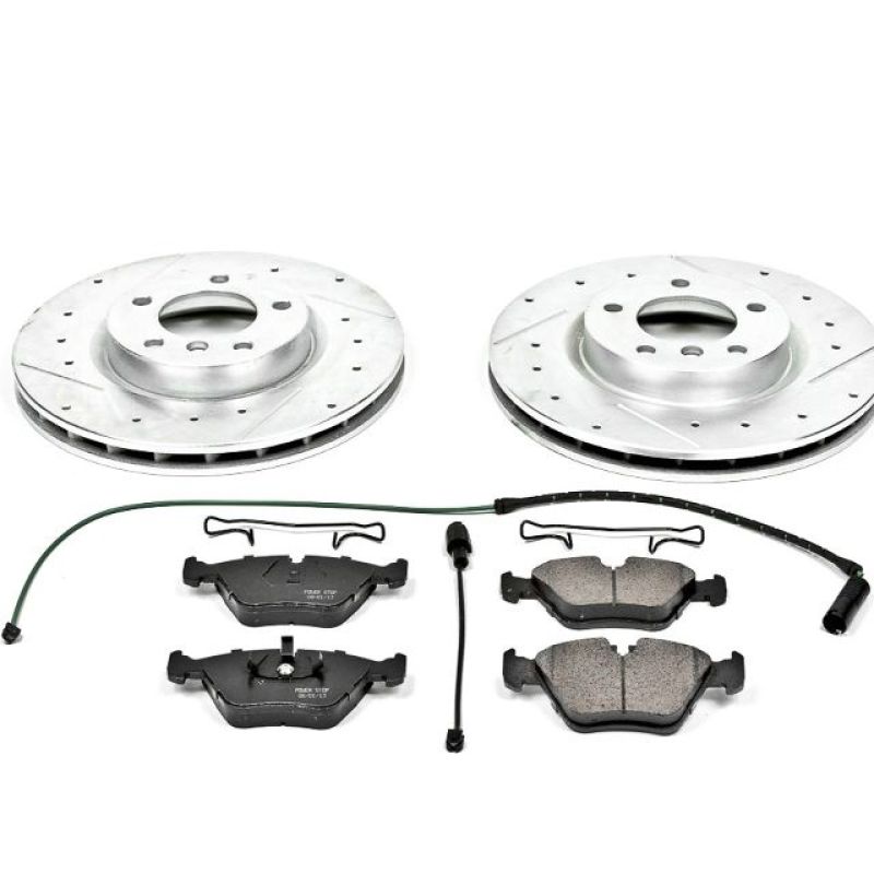 PowerStop Power Stop 95-99 BMW M3 Front Z23 Evolution Sport Brake Kit - Brakes Rotors & Pads