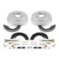 PowerStop Power Stop 96-00 Honda Civic Coupe Rear Autospecialty Drum Kit - Brakes Rotors & Pads