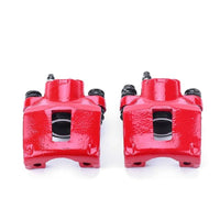 PowerStop Power Stop 96-02 Ford Crown Victoria Rear Red Calipers w/o Brackets - Pair - Brakes Rotors & Pads