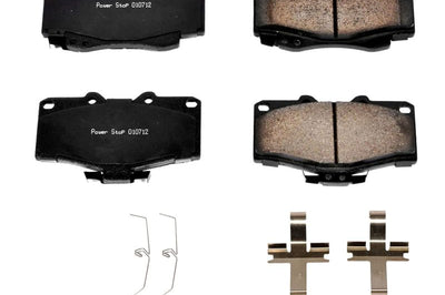 PowerStop Power Stop 96-02 Toyota 4Runner Front Z17 Evolution Ceramic Brake Pads w/Hardware - Brakes Rotors &