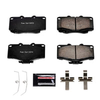 PowerStop Power Stop 96-02 Toyota 4Runner Front Z23 Evolution Sport Brake Pads w/Hardware - Brakes Rotors &