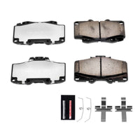 PowerStop Power Stop 96-02 Toyota 4Runner Front Z36 Truck & Tow Brake Pads w/Hardware - Brakes Rotors