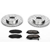 PowerStop Power Stop 96-05 Honda Civic Front Z23 Evolution Sport Brake Kit - Brakes Rotors & Pads