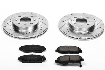 PowerStop Power Stop 96-05 Honda Civic Front Z23 Evolution Sport Brake Kit - Brakes Rotors & Pads