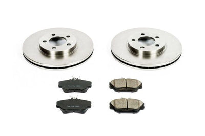 PowerStop Power Stop 96-99 Ford Taurus Front Autospecialty Brake Kit - Brakes Rotors & Pads