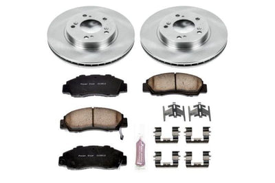 PowerStop Power Stop 97-01 Acura Integra Front Autospecialty Brake Kit - Brakes Rotors & Pads