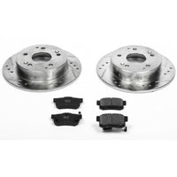 PowerStop Power Stop 97-01 Acura Integra Rear Z23 Evolution Sport Brake Kit - Brakes Rotors & Pads