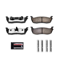PowerStop Power Stop 97-02 Ford Expedition Rear Z36 Truck & Tow Brake Pads w/Hardware - Brakes Rotors