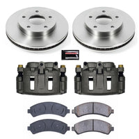 PowerStop Power Stop 97-05 Chevrolet Blazer Front Autospecialty Brake Kit w/Calipers - Brakes Rotors & Pads