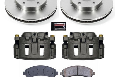PowerStop Power Stop 97-05 Chevrolet Blazer Front Autospecialty Brake Kit w/Calipers - Brakes Rotors & Pads