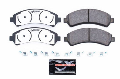 PowerStop Power Stop 97-05 Chevrolet Blazer Front Z36 Truck & Tow Brake Pads w/Hardware - Brakes Rotors