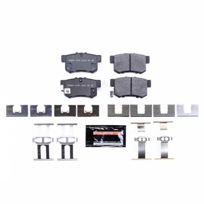 PowerStop Power Stop 97-99 Acura CL Rear Track Day SPEC Brake Pads - Brakes Rotors &