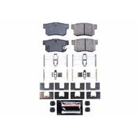 PowerStop Power Stop 97-99 Acura CL Rear Z23 Evolution Sport Brake Pads w/Hardware - Brakes Rotors &