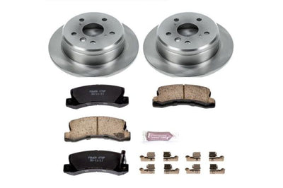 PowerStop Power Stop 97-99 Lexus ES300 Rear Autospecialty Brake Kit - Brakes Rotors & Pads