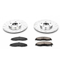 PowerStop Power Stop 98-02 Chevrolet Camaro Front Z23 Evolution Sport Brake Kit - Brakes Rotors & Pads