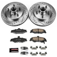 PowerStop Power Stop 98-02 Chevrolet Camaro Rear Z23 Evolution Sport Brake Kit - Brakes Rotors & Pads