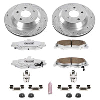 PowerStop Power Stop 98-02 Chevrolet Camaro Rear Z26 Street Warrior Brake Kit - Brakes Rotors & Pads